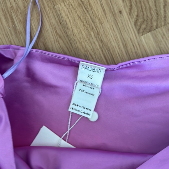 NWT Baobab La Danza Celia One-Shoulder Minidress - Picture 6 of 8